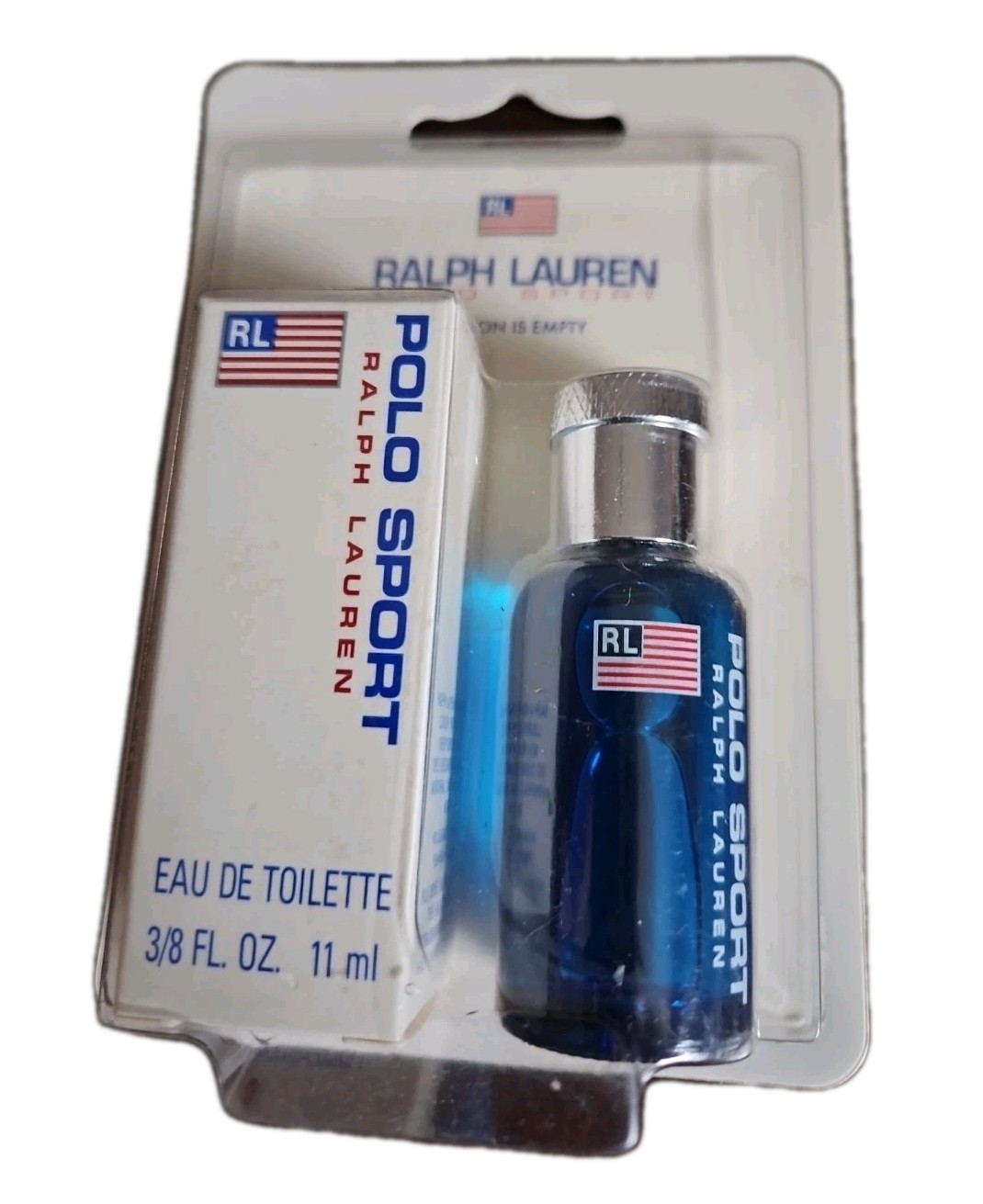 Polo Sport By Ralph Lauren 3/8 oz 11 ml EDT Splash Mini Perfume Men’s Travel Sz.