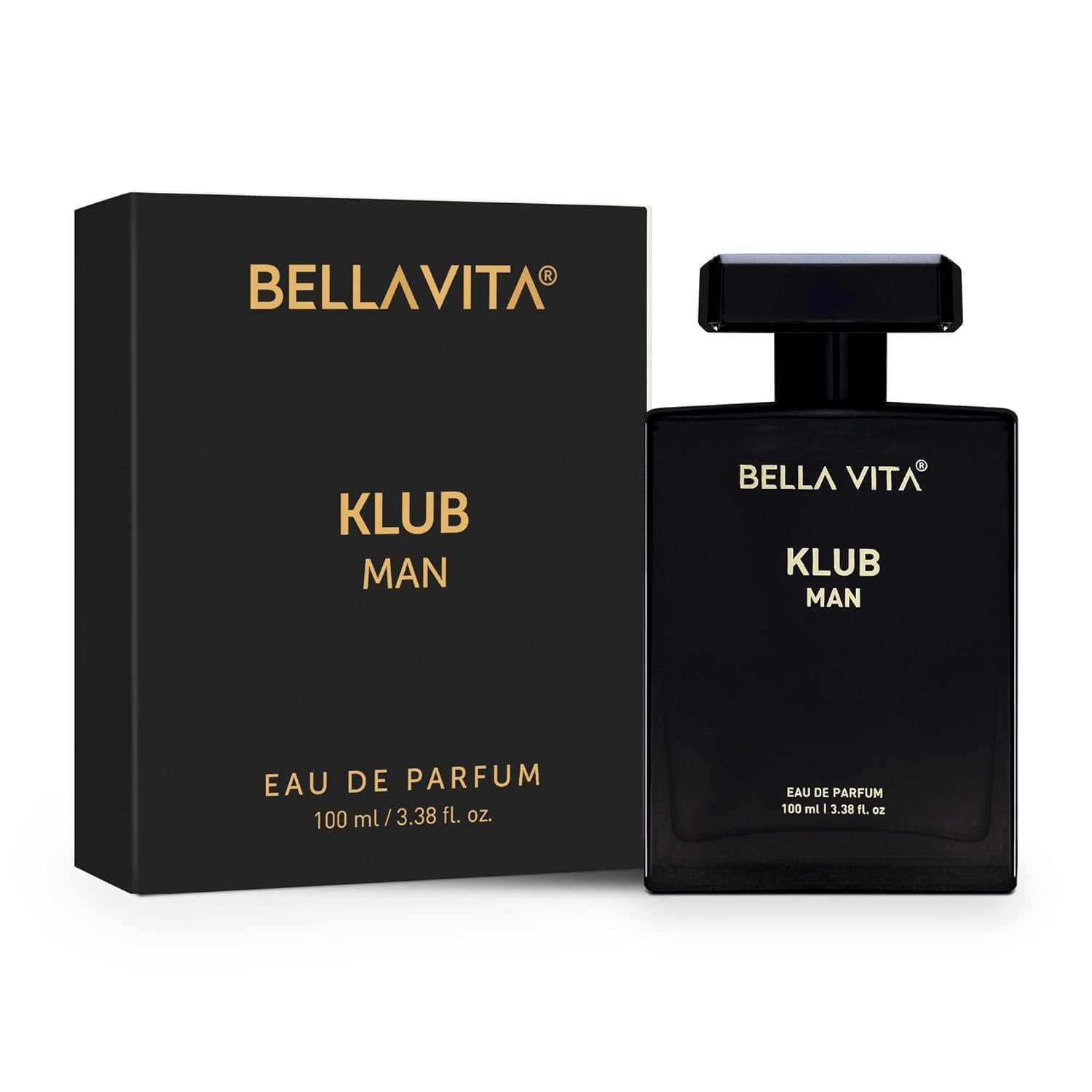 Bella Vita Luxury KLUB | Long Lasting Eau De Parfum 100ml Perfume for Man | Gift