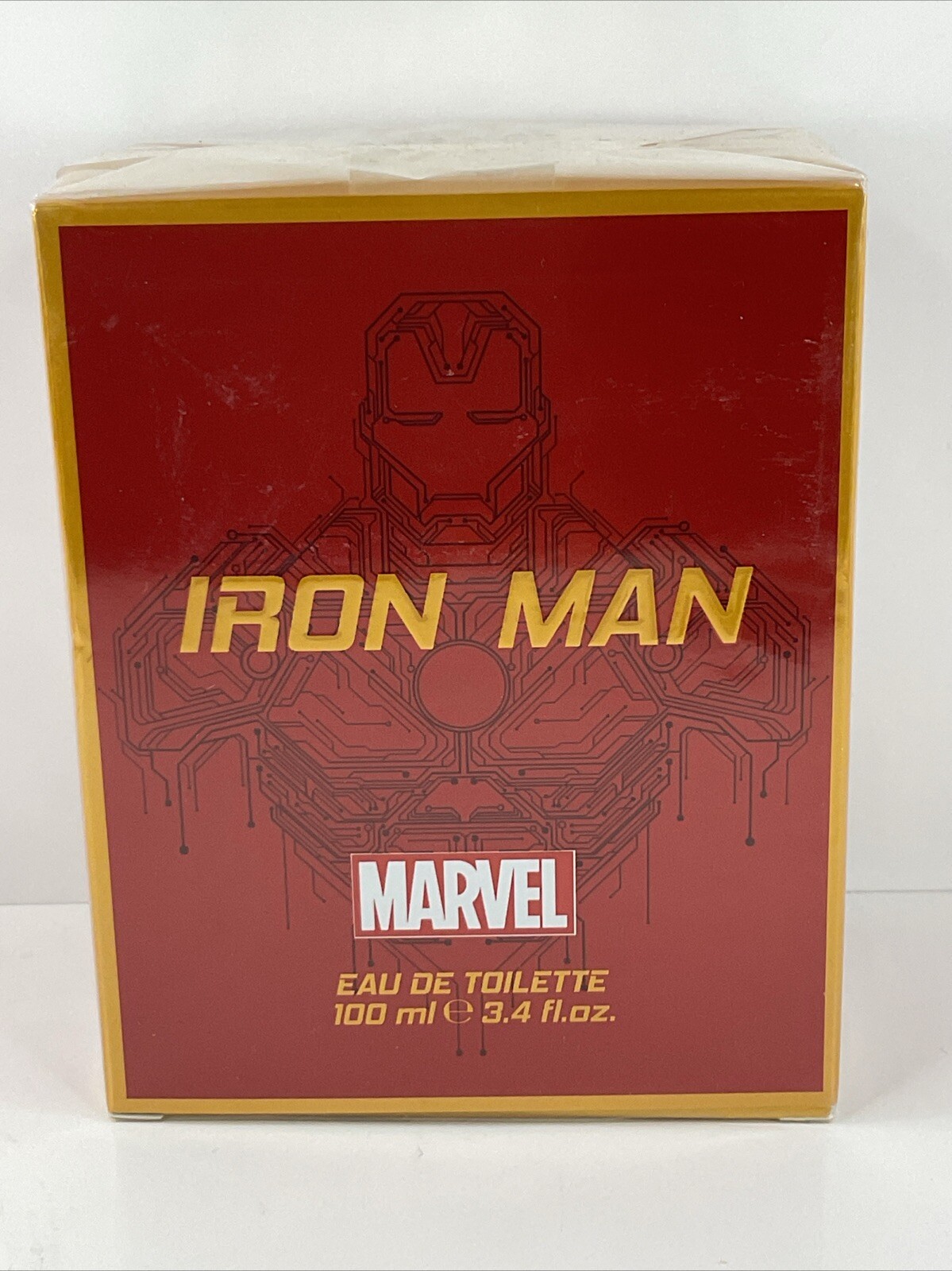 Marvel-Iron Man 3.4 oz EDT Cologne for Men-New in Box. (L2)