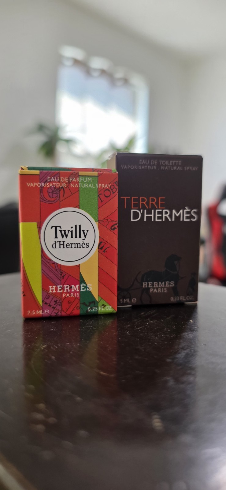 DHermes Terre Men’s Eau de Toilette Twilly Eau de Parfum Travel Size New