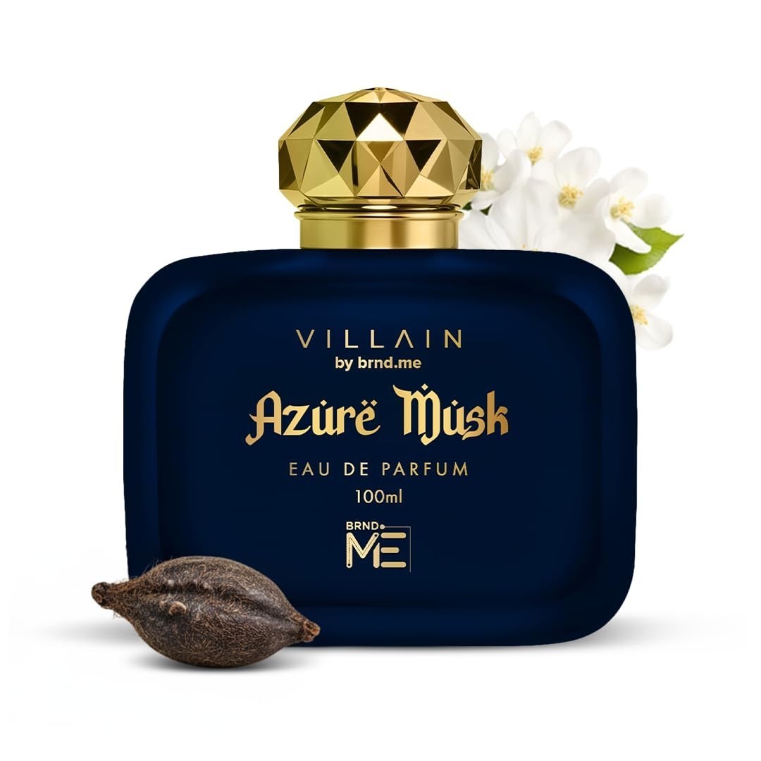Villain Azure Musk Luxury Perfume for Men with Long Lasting Eau De Parfum 100 ml