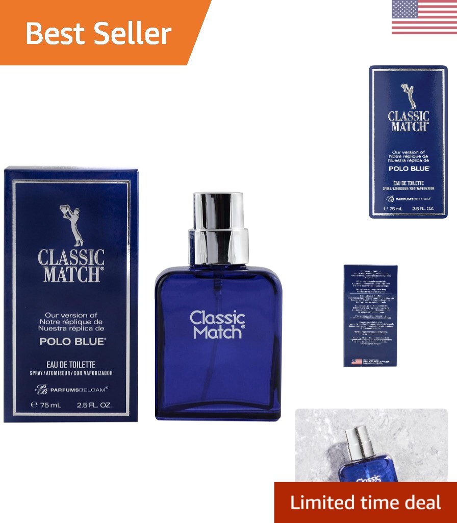 Classic Match CM Eau De Toilette Spray, Our Version of a Designer, 2.5 fl Oz.