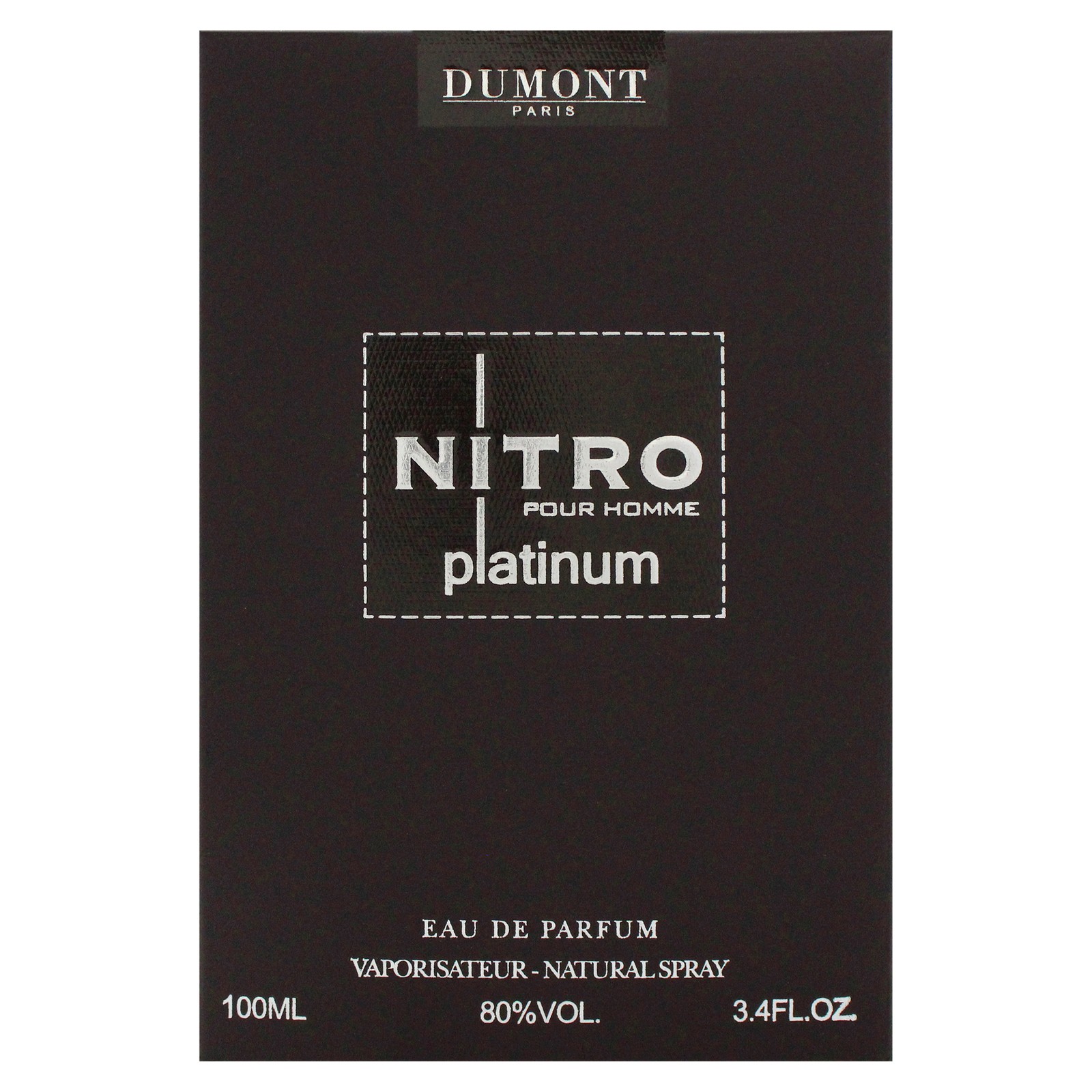 Nitro Platinum by Dumont for Men – 3.4 oz EDP Spray
