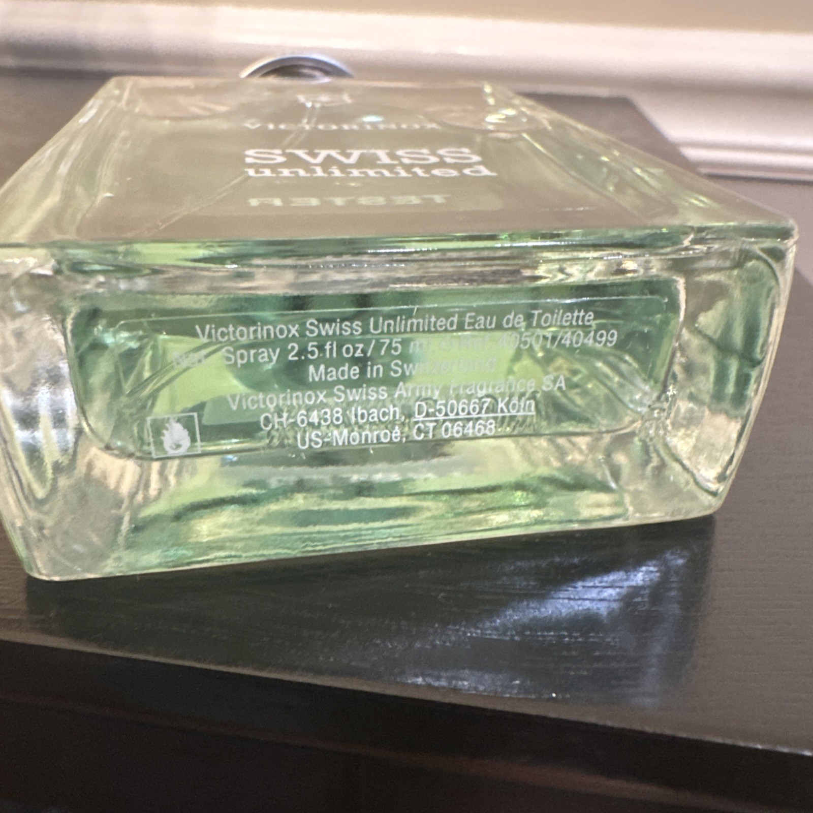 Victorinox Swiss Army Men’s Unlimited 2.5 oz Edt Spray NEW TESTER NEVER USED!