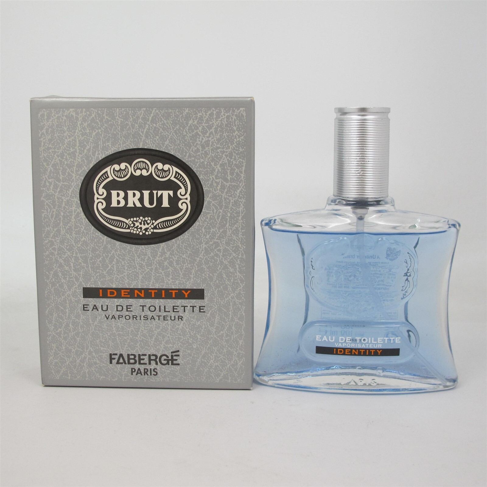 BRUT IDENTITY by Faberge 100 ml/ 3.4 oz Eau de Toilette Spray NIB