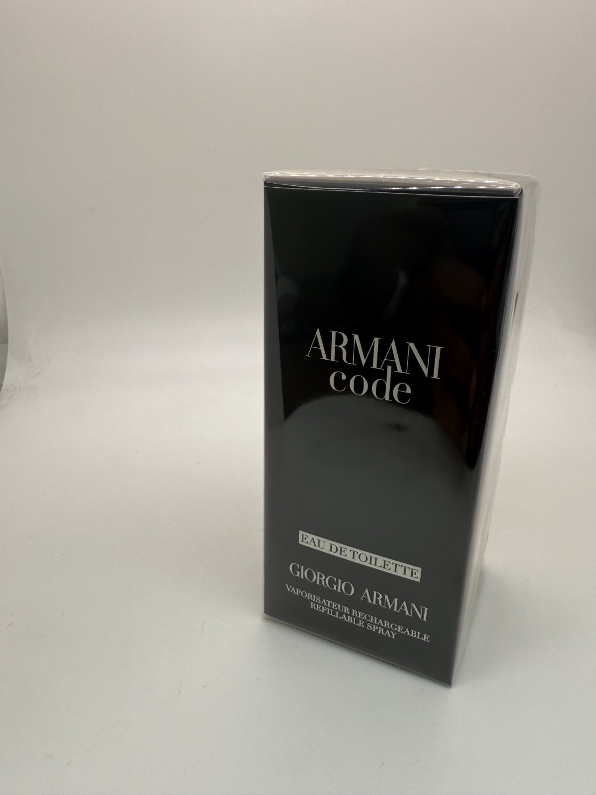 Armani Code (Refillable) by Giorgio Armani Cologne for Men EDT 2.5 oz New In Box