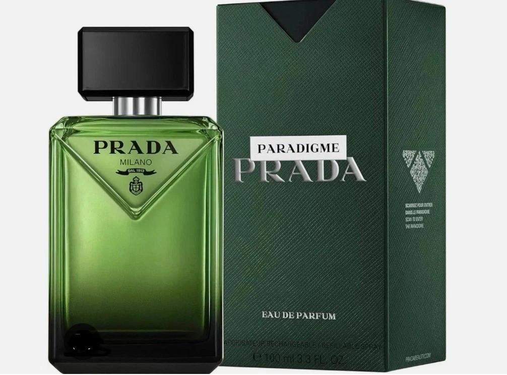 PRADA Paradigme Eau de Parfum spray for Men 3.3 Fl.Oz (100ml)-New-Fast Shipping