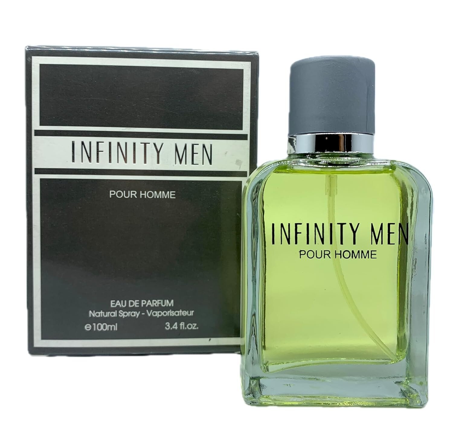 Infinity Men Men’s Cologne 3.4 Fl. Oz. Eau De Parfum Natural Spray