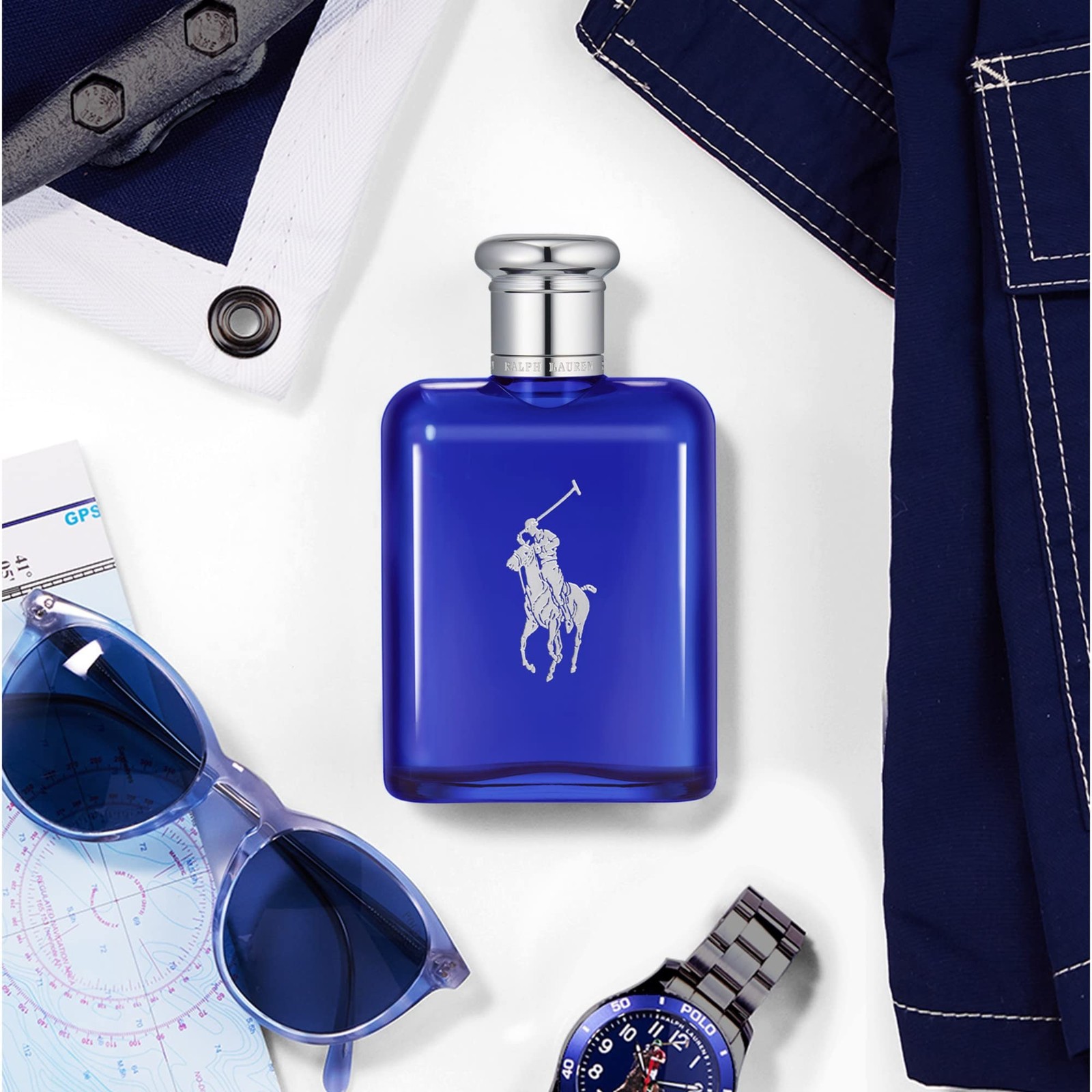 Polo Blue for Men By Ralph Lauren Eau-de-toilette Spray, 6.7-Ounce