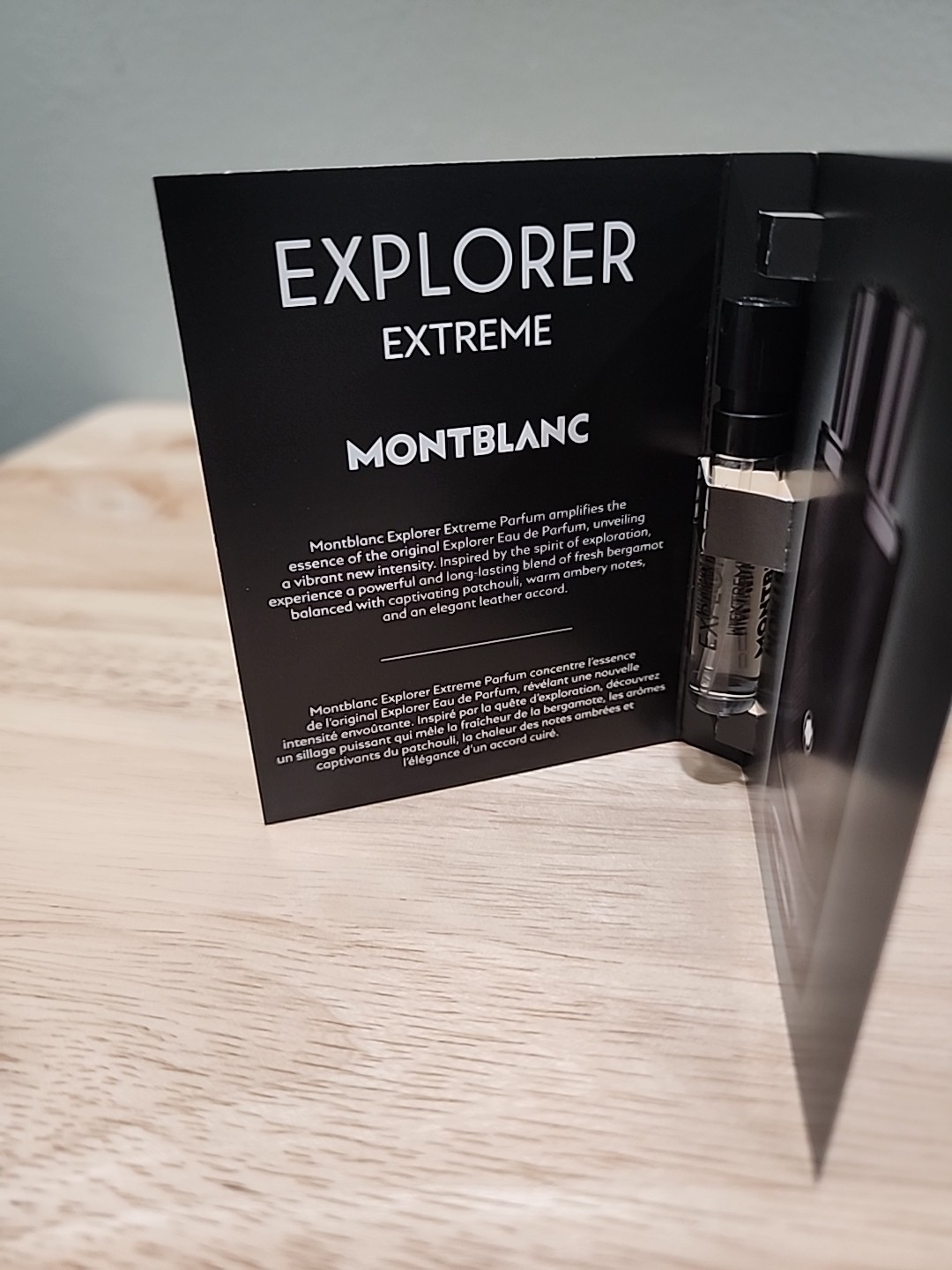 2025 MONTBLANC EXPLORER EXTREME PARFUM 2 ML / 0.06 FL OZ NEW SAMPLE SIZE SPRAY