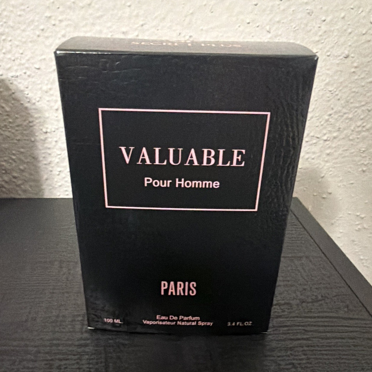 Paris Valuable Pour Homme Eau de Parfum Spray 3.4 fl oz / 100 mL
