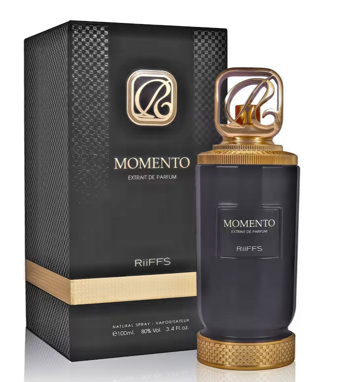 Momento by Riiffs 3.4/3.3 oz Extrait de Parfum Spray for Unisex New In Box