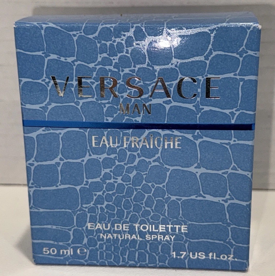 Versace Man Eau Fraiche 1.7oz Men’s Eau de Toilette Open Box