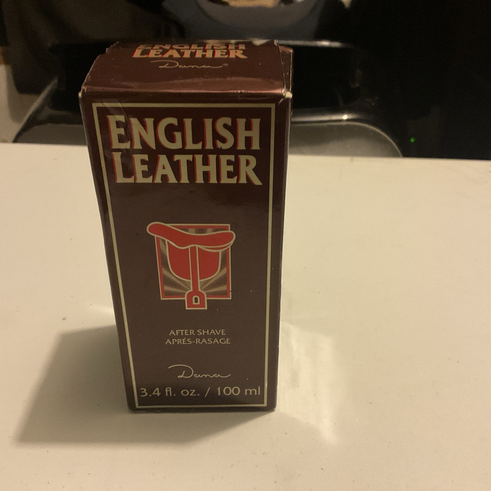 New Old Stock English Leather Men’s Cologne By Dana 3.4oz/100ml After Shave