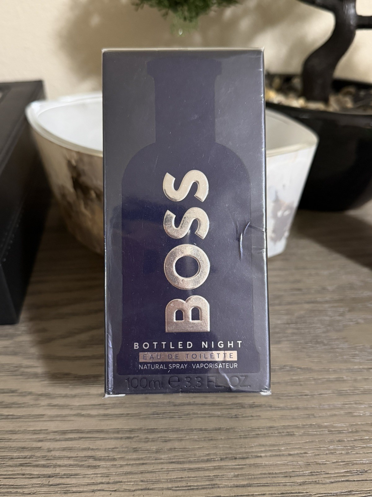 BOSS Bottled Night EDT Spray Men Regular Size 100 mL 3.3 fl oz