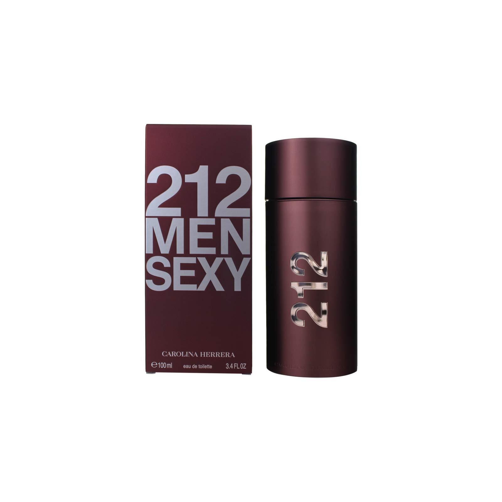 212 Men Sexy by Carolina Herrera For Men Eau De Toilette Spray 3.4 oz 100 ml