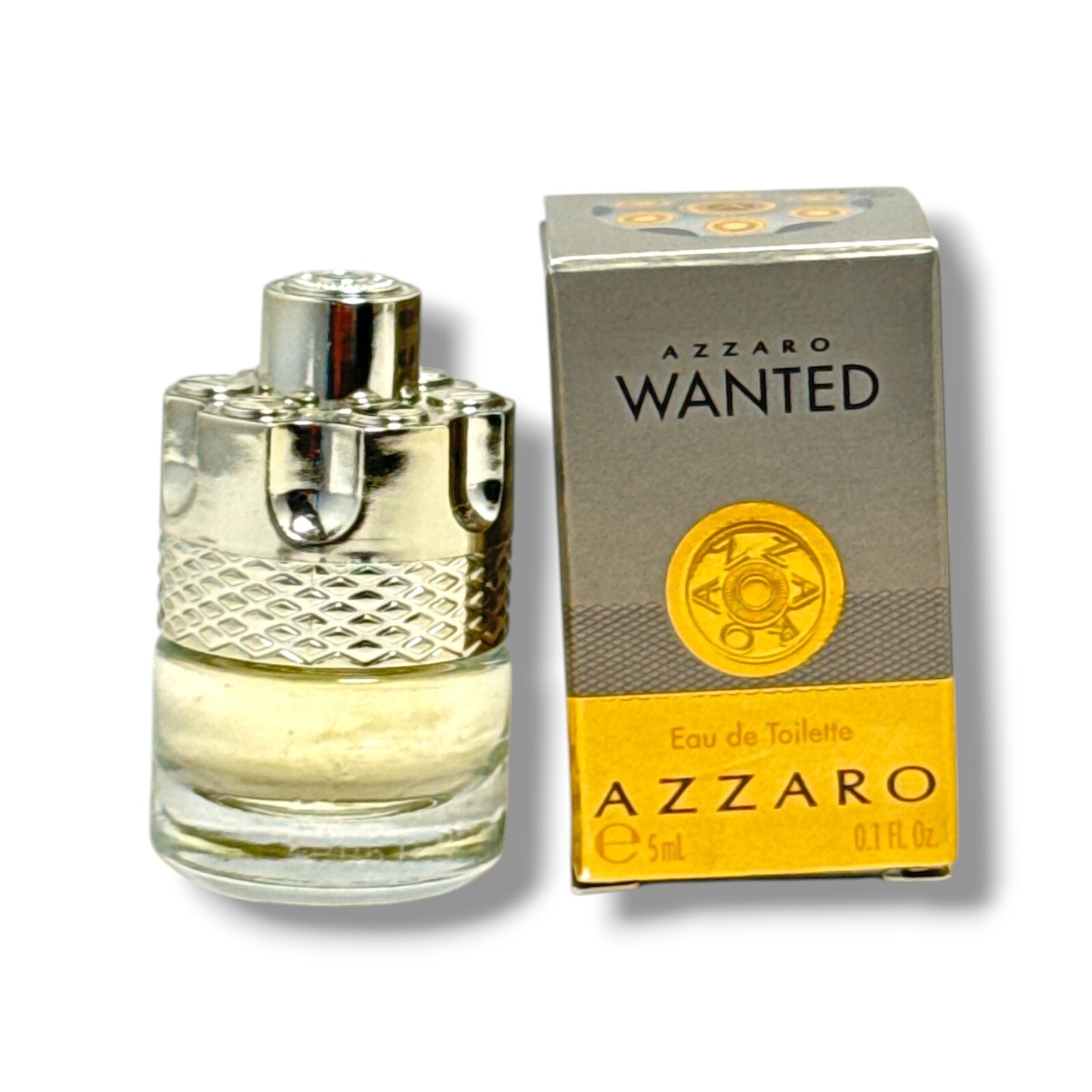 Azzaro The Most Wanted Mini Eau De Toilette 5ml/0.1fl.oz. New In Box