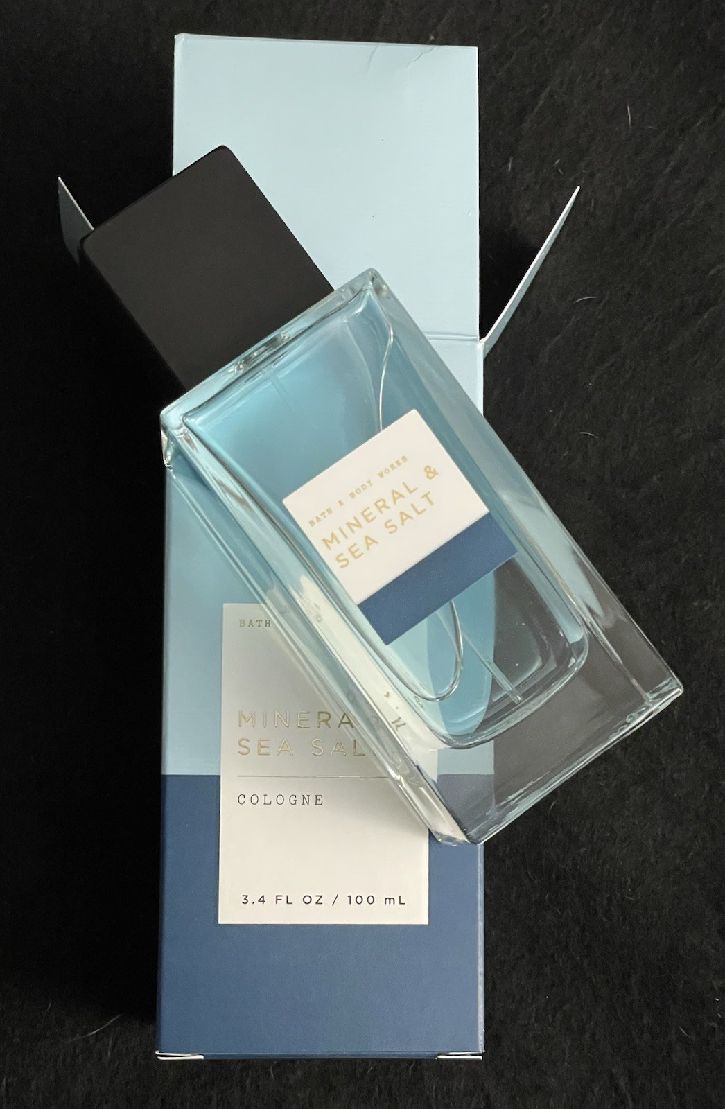 NEW IN BOX Bath & Body Works MINERAL & SEA SALT For Men Cologne Spray 3.4 oz.
