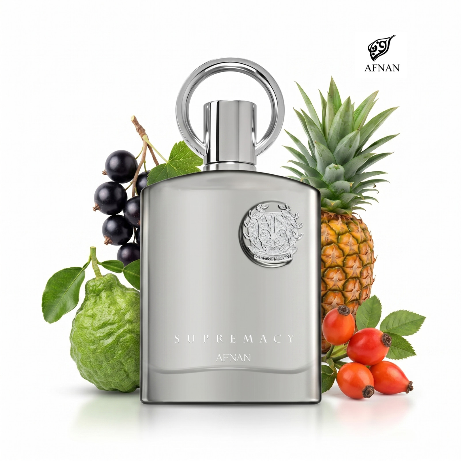 Afnan Supremacy Silver EDP for Men 3.4 oz 100 ml New in Box Authentic