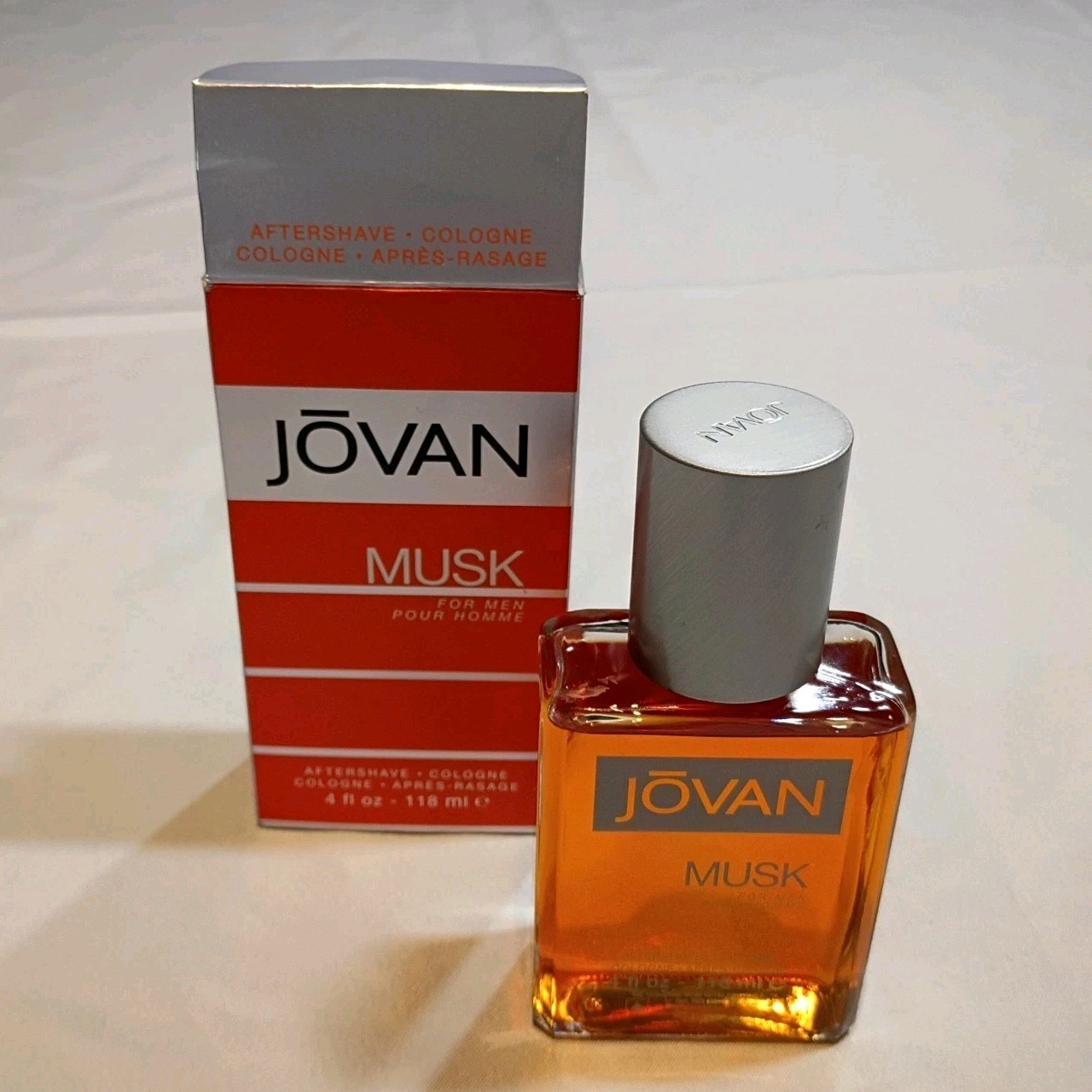 Jovan Musk Aftershave by Jovan cologne for men 4.0 / 4 oz New in Box 118ml