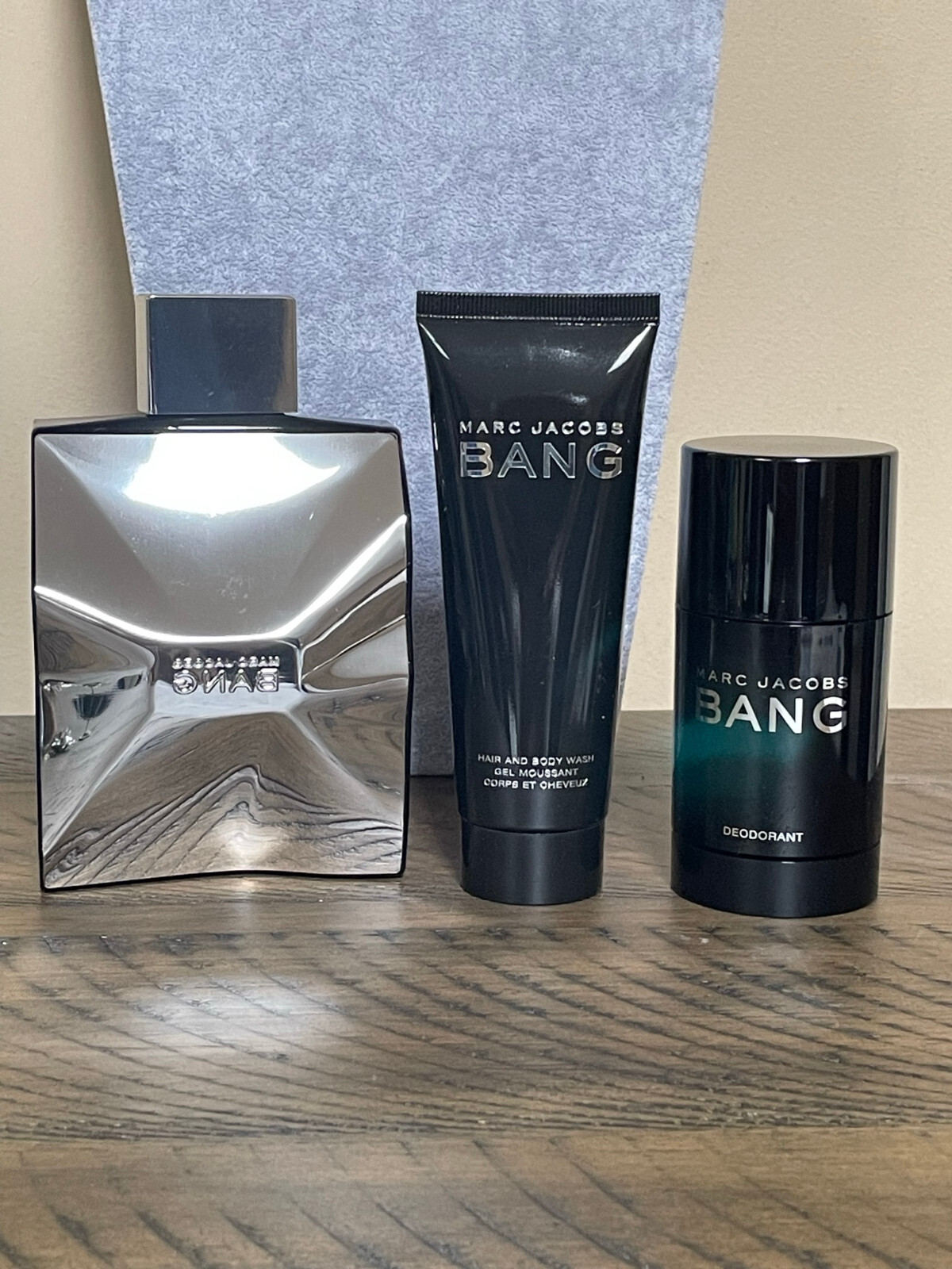 MARC JACOBS BANG EDT SPRAY 3.4 FL. OZ. 100ML, Deaorand And Body Wash New No BoX