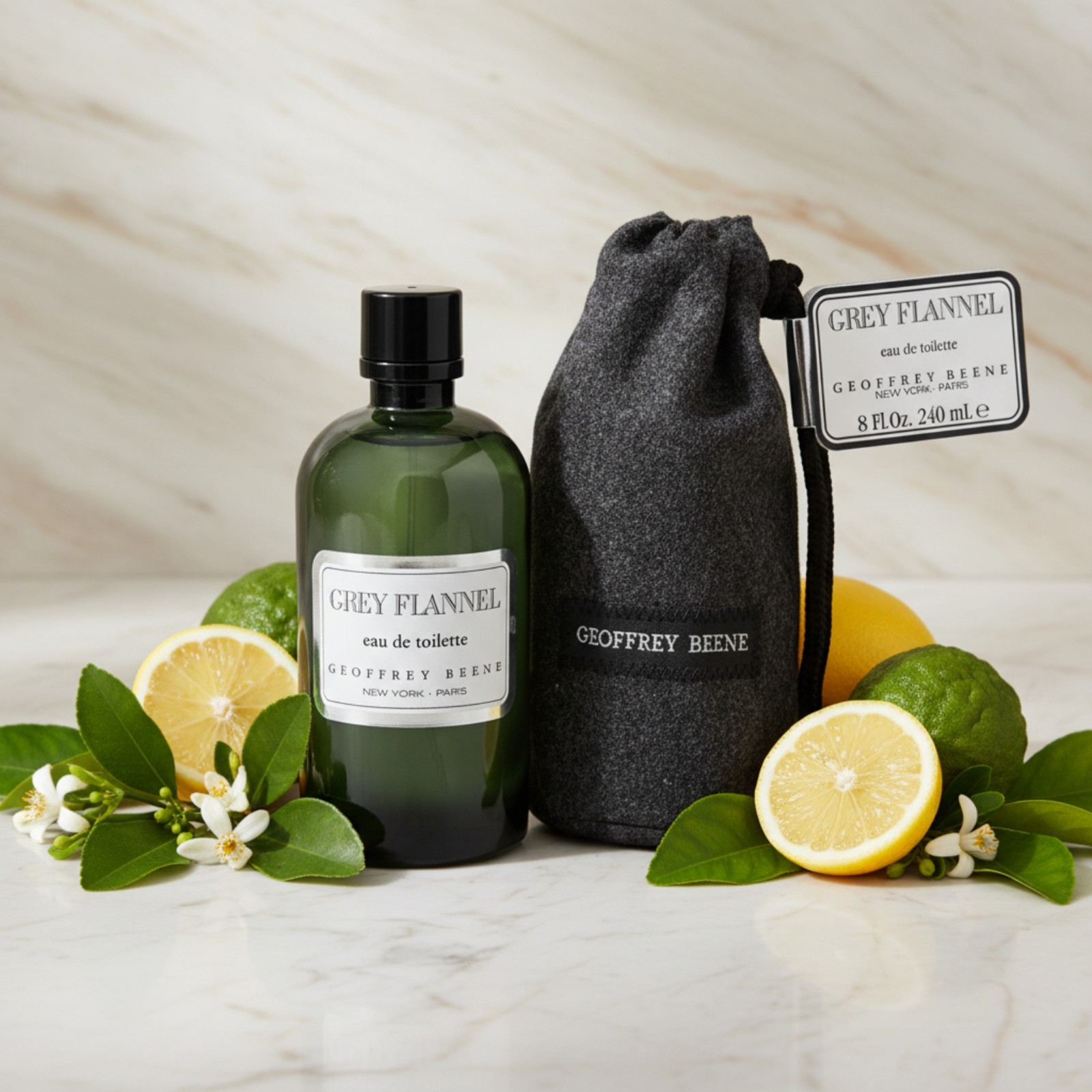 GREY FLANNEL by Geoffrey Beene cologne for men EDT 8.0 oz New in Box