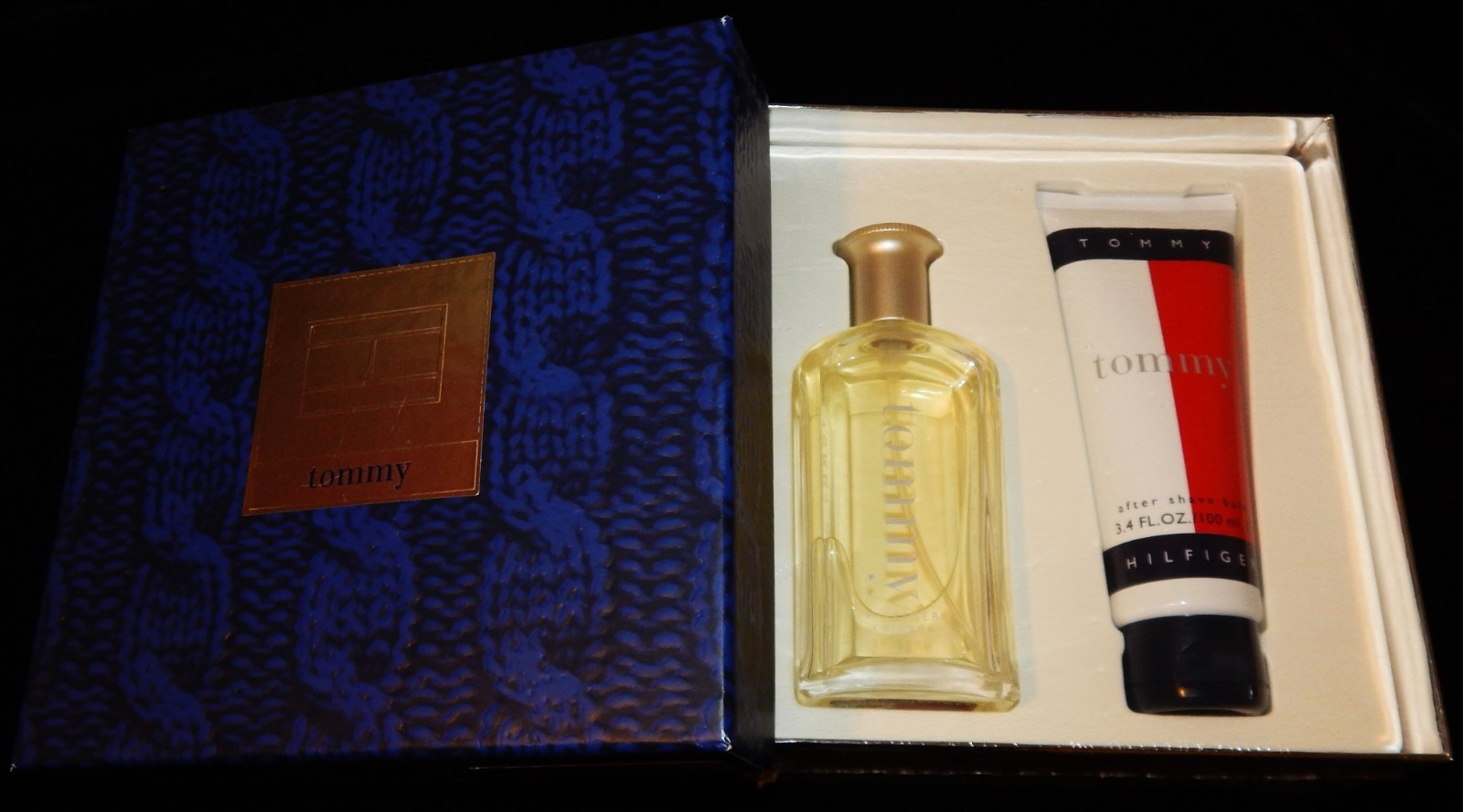 Designer Cologne, TOMMY HILFIGER After Shave Balm & Cologne Spray Box Set