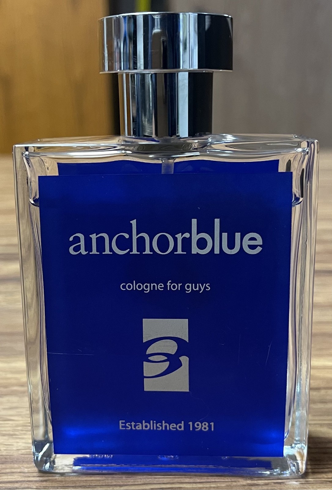 Vintage Anchor Blue Cologne for Guys – 3.4 oz – Original Manufacturer Bottle