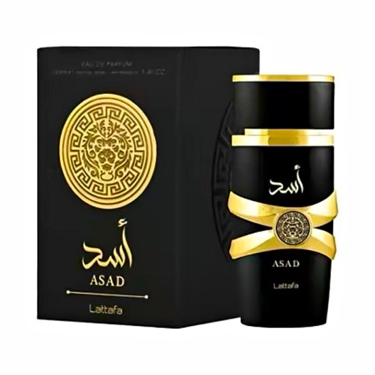 Lattafa Asad Eau de Parfum EDP Spray 3.4 fl oz Regular Size Fragrance