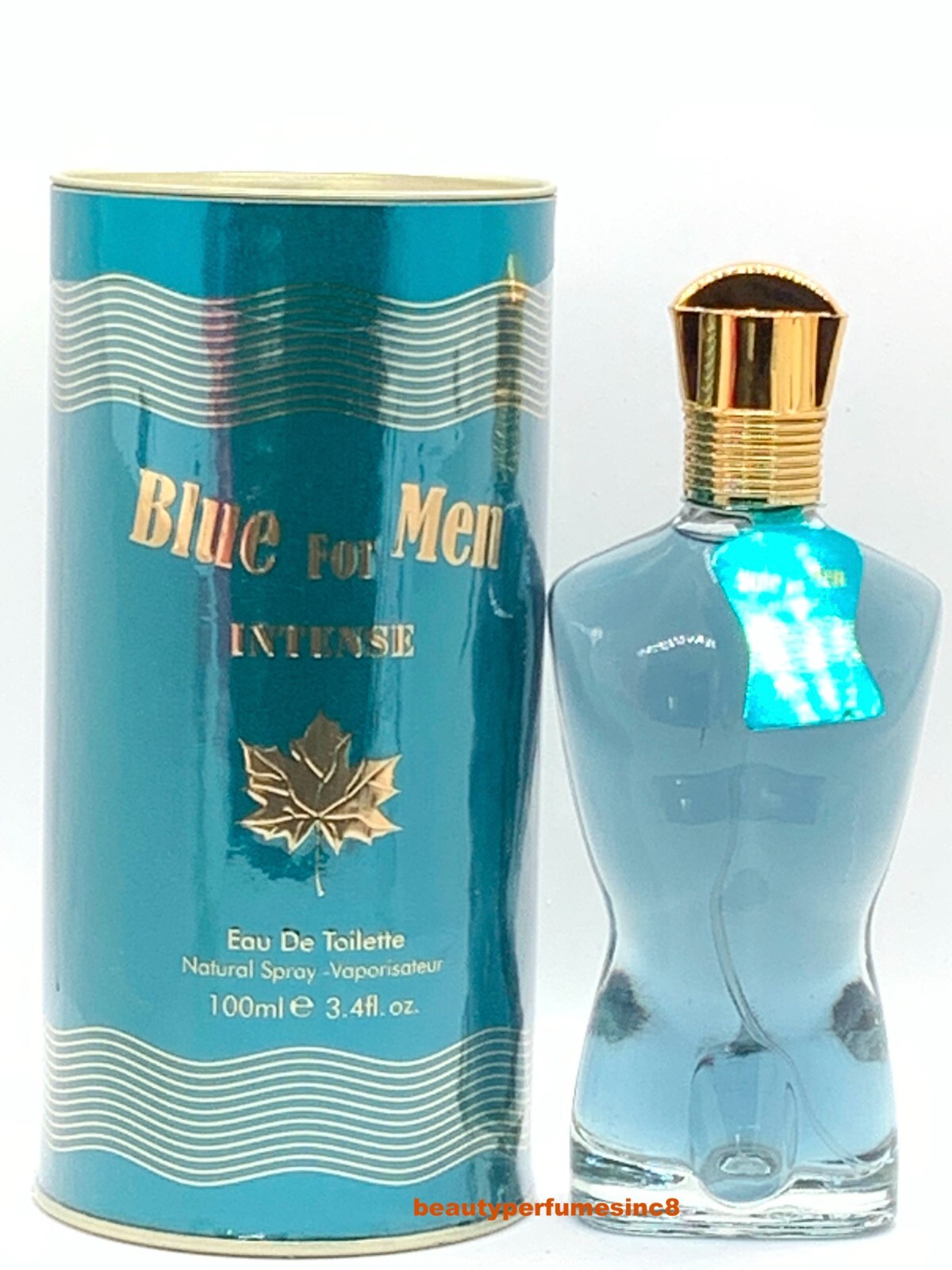 Blue for Men Intense 3.4 oz Eau De Toilette Spray Perfume for Men New with box