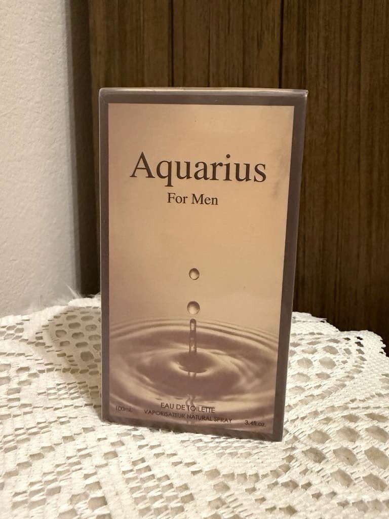 MCH Beauty LLC Aquarius for Men Eau de Toilette Spray, Regular Size 3.4 fl oz