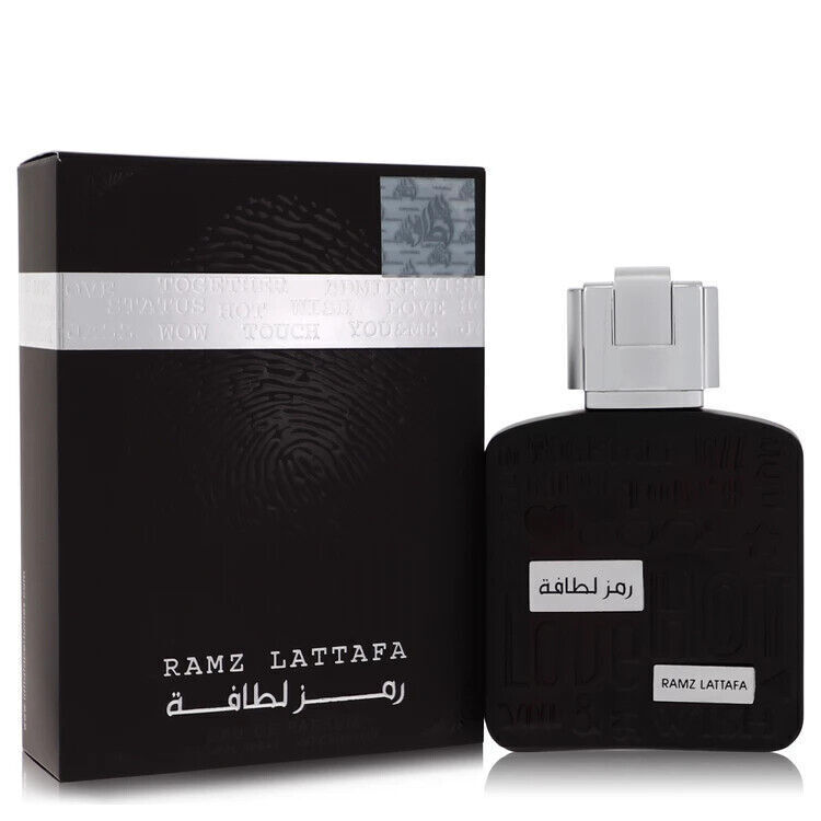 Ramz Lattafa Silver by Lattafa perfume for unisex EDP 3.3 / 3.4 oz New in Box