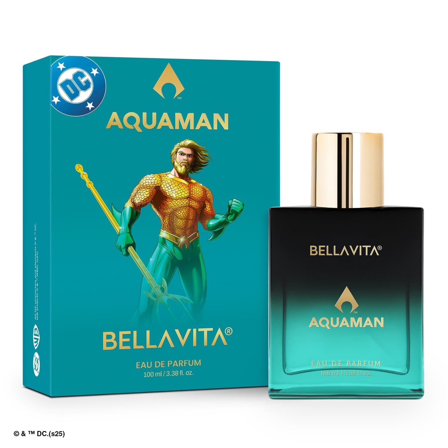 BELLAVITA AQUAMAN | Long Lasting EDP 100ml Perfume for Man Fragrance For Gifting