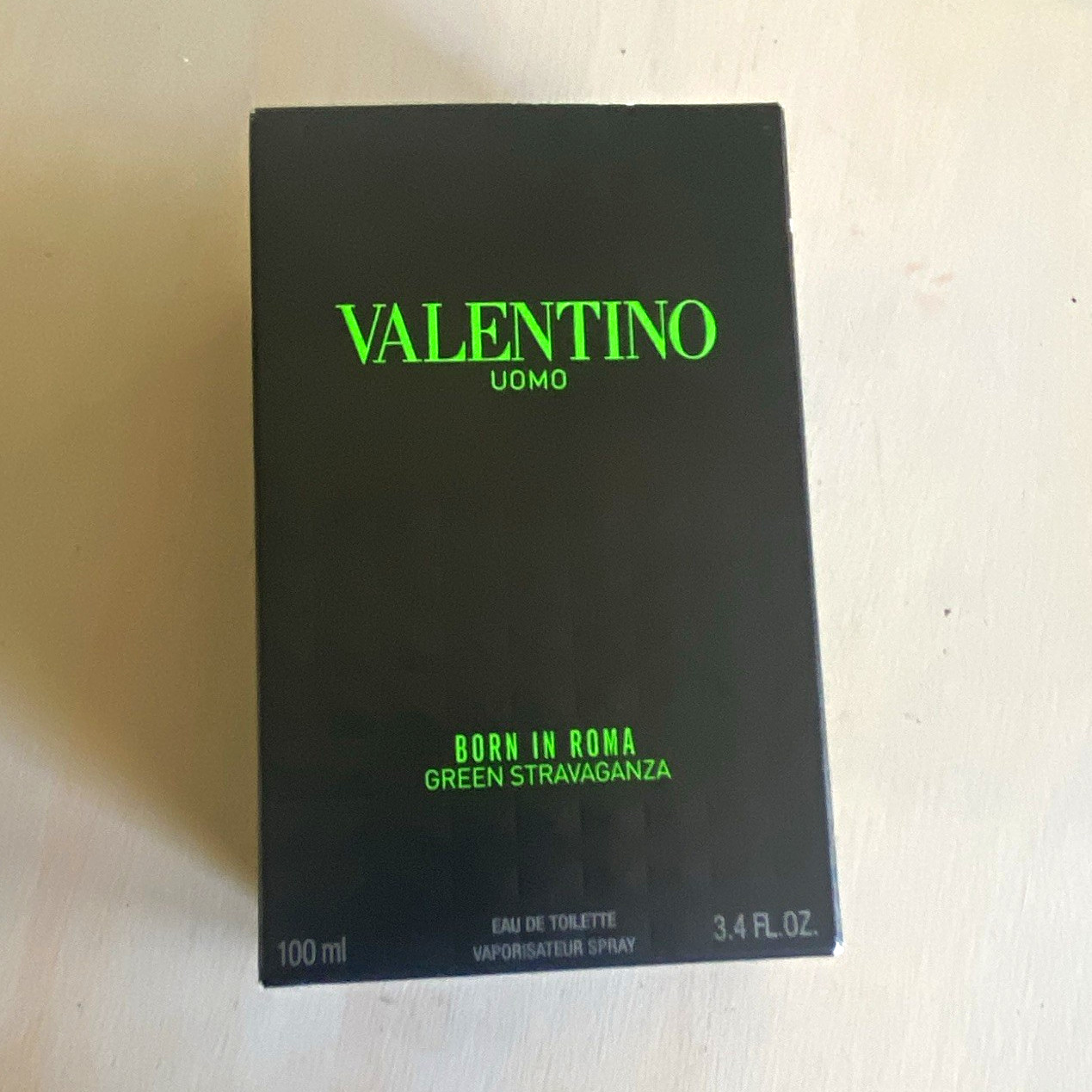Valentino Uomo Born In Roma Green Stravaganza EDT Spray 3.4 fl oz