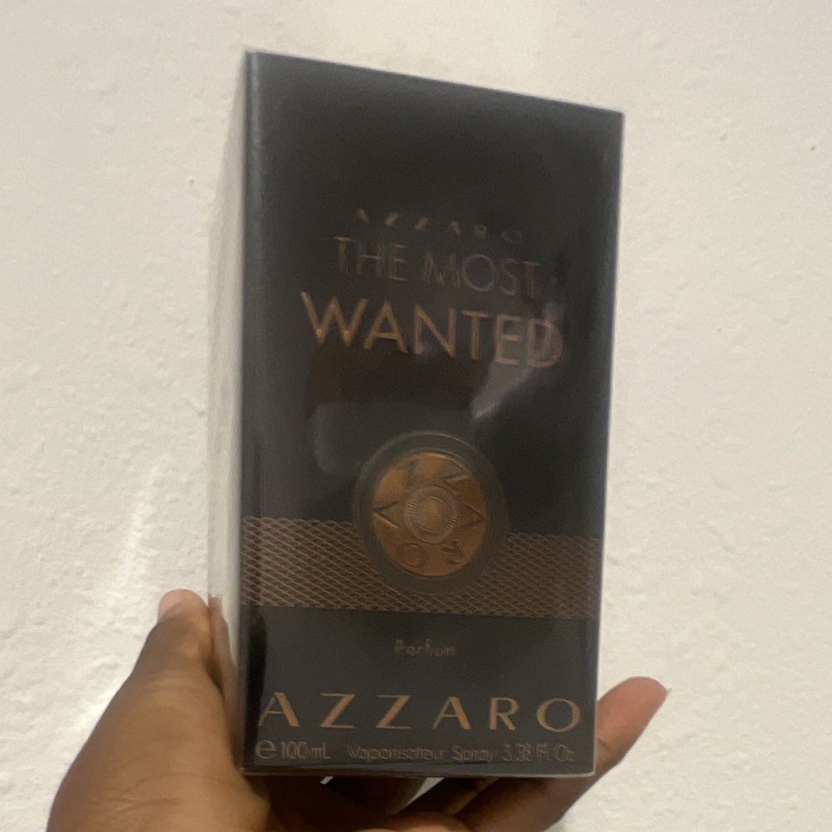 Azzaro The Most Wanted Parfum Spray Fragrance, Regular Size 3.38 fl oz