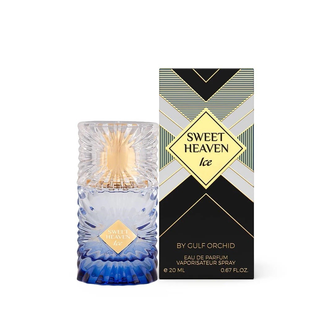 Sweet heaven ICE by Gulf Orchid Eau de parfum 3.4floz/100ml | Made In U.A.E