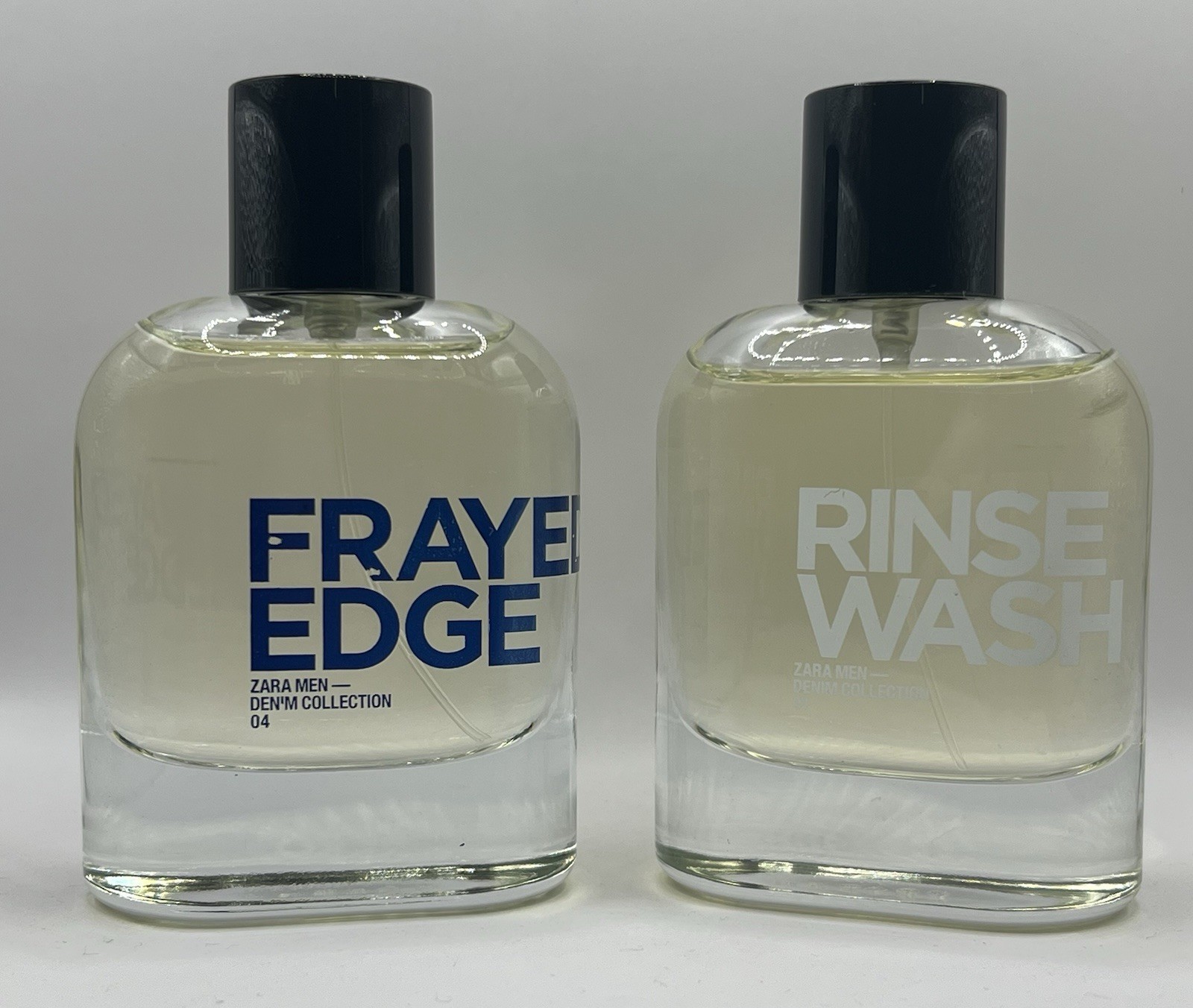 Zara Man Frayed Edge & Rinse Wash 80ml / 2.71 Fl. Oz. Eau De Toilette