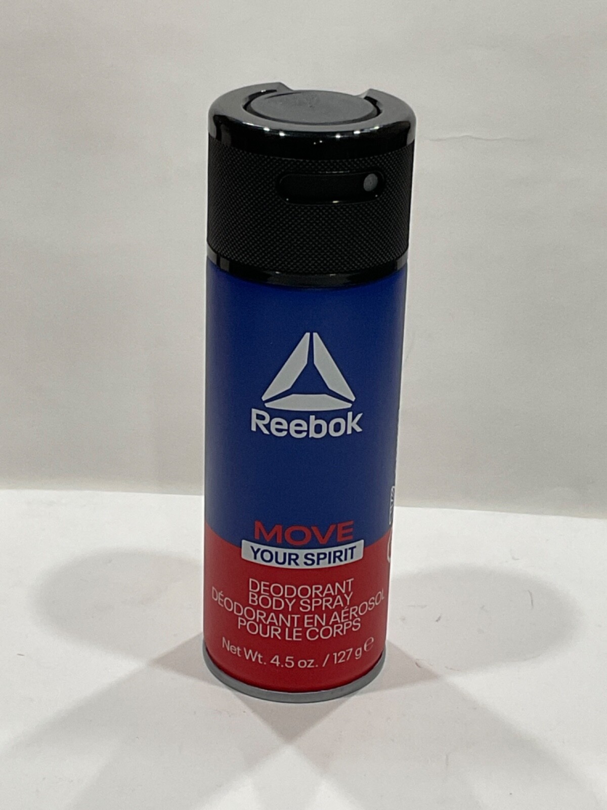 REEBOK MOVE YOUR SPIRIT DEODORANT BODY SPRAY – 4.5 oz 127g New Vegan friendly