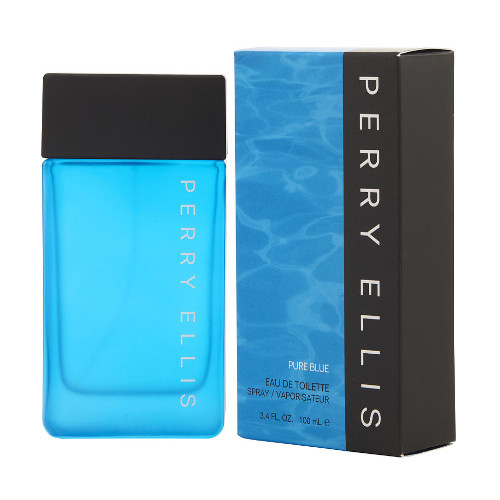 Perry Ellis Pure Blue by Perry Ellis 3.4 oz EDT Cologne for Men New In Box
