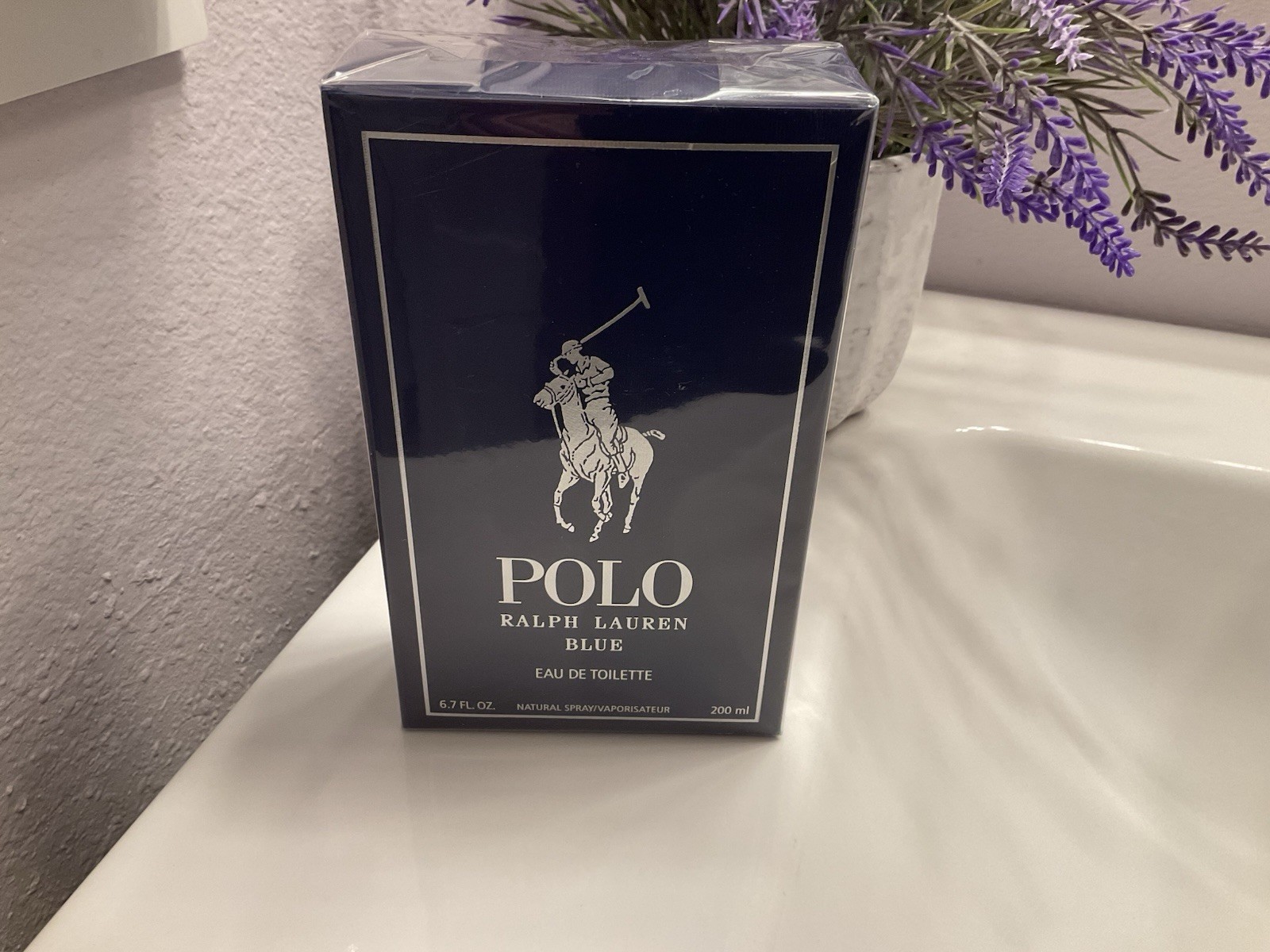 Ralph Lauren Polo Blue Eau de Toilette Spray 6.7 oz / 200ml – BRAND NEW