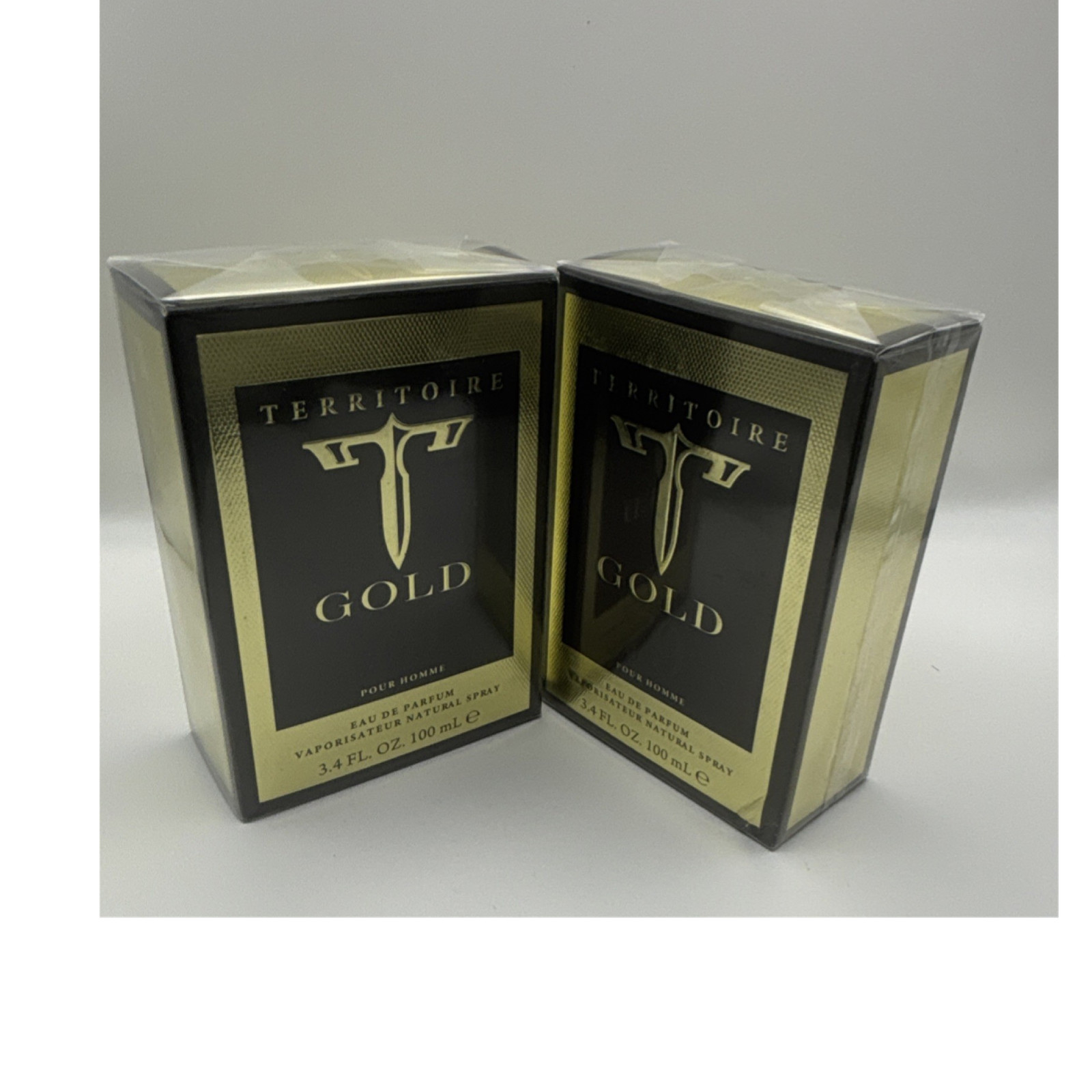 Territoire Gold Eau de Parfum Spray Regular Size 3.4 fl oz / 100 mL