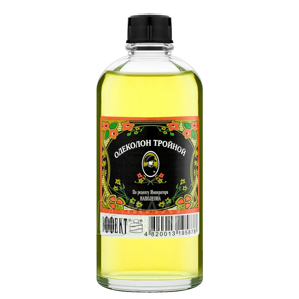 Triple Cologne | Trojnoj Effect Odecolon Genuine| Perfume for men 180 ml