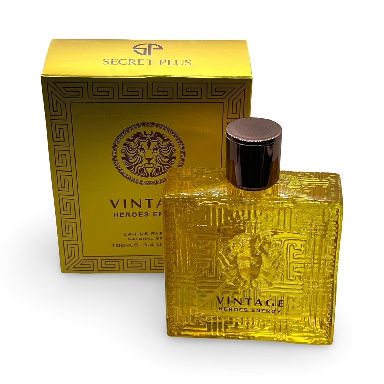 Vintage Heroes Energy by Secret Plus 3.4 oz EDP – Inspired by Eros Energy