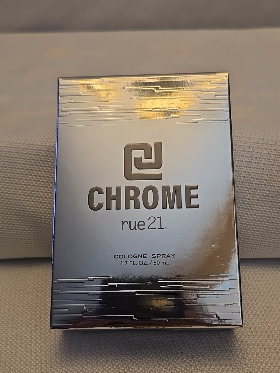 Rue 21 Exclusive CJ Chrome Men Cologne Spray 1.7 oz/ 50 ml Fragrance New in Box