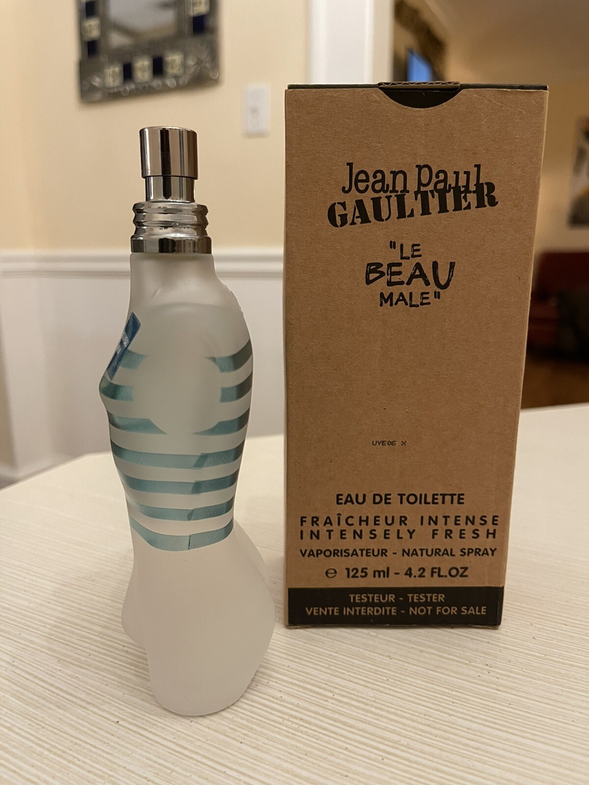 Jean Paul GAULTIER Le Beau Male Intensely Fresh EDT 4.2 FL.OZ./125 ml NEW IN BOX