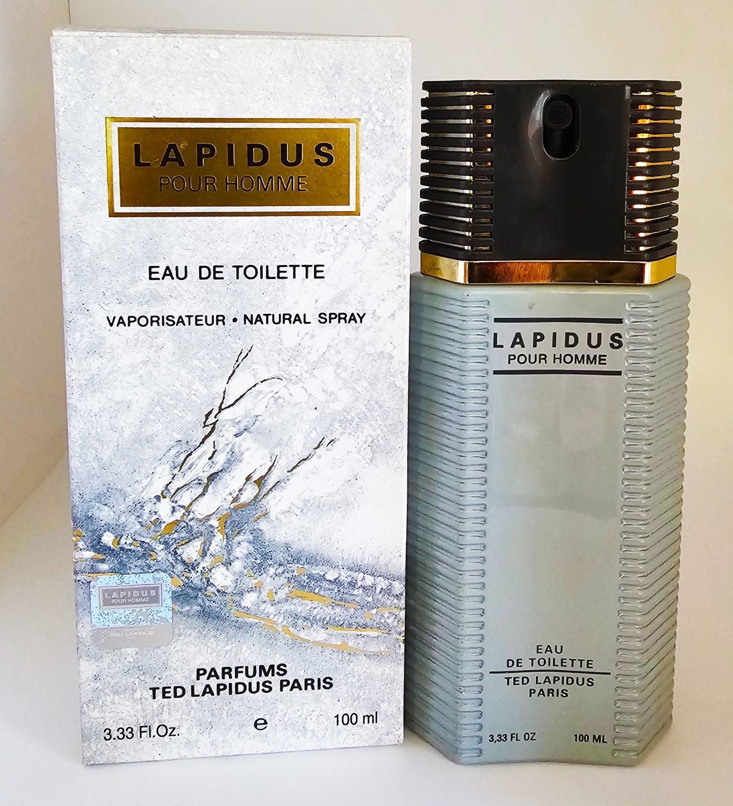 Vintage Ted Lapidus Pour Homme 3.4 oz / 100ml EDT Spray 2002 Era Batch 12E43 New