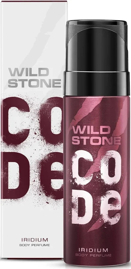 Wild Stone CODE Iridium Body Perfume for Men, 150ml No Gas Deodorant