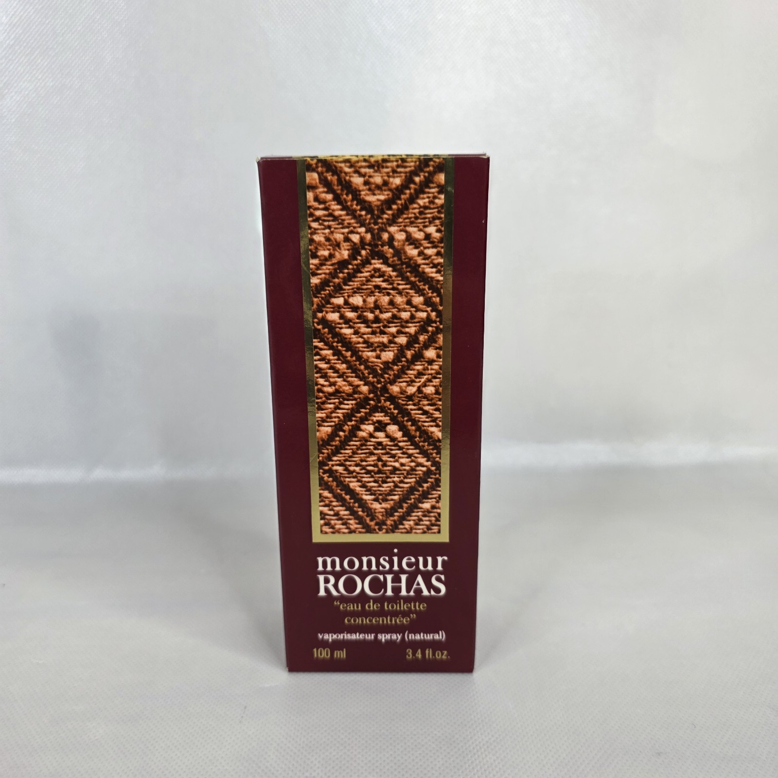 Vintage Monsieur ROCHAS eau de Toilette Concentree Spray 3.4 fl. oz. RARE HTF