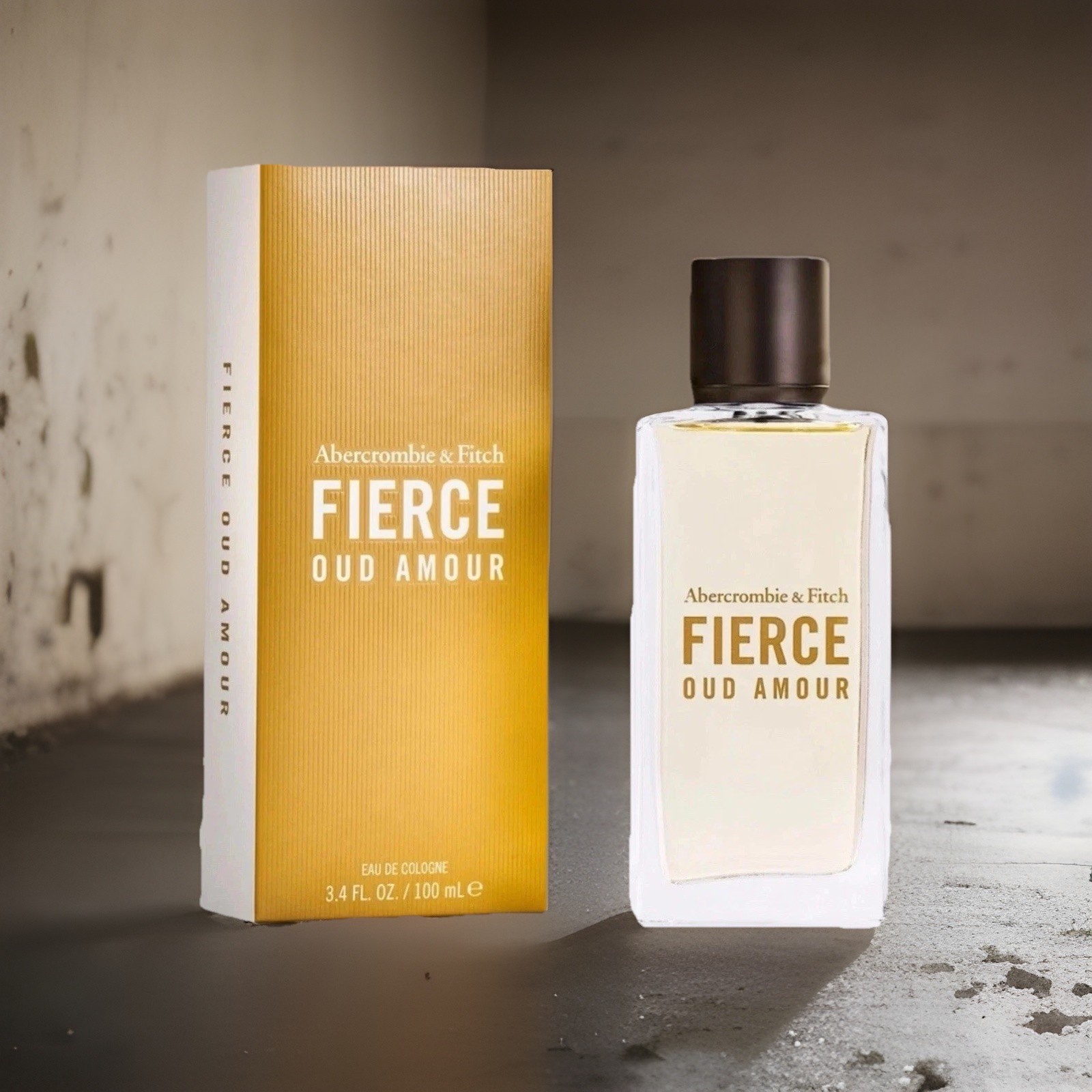 Abercrombie & Fitch Fierce OUD Amour Cologne 3.4 oz Very Rare New Sealed In Box