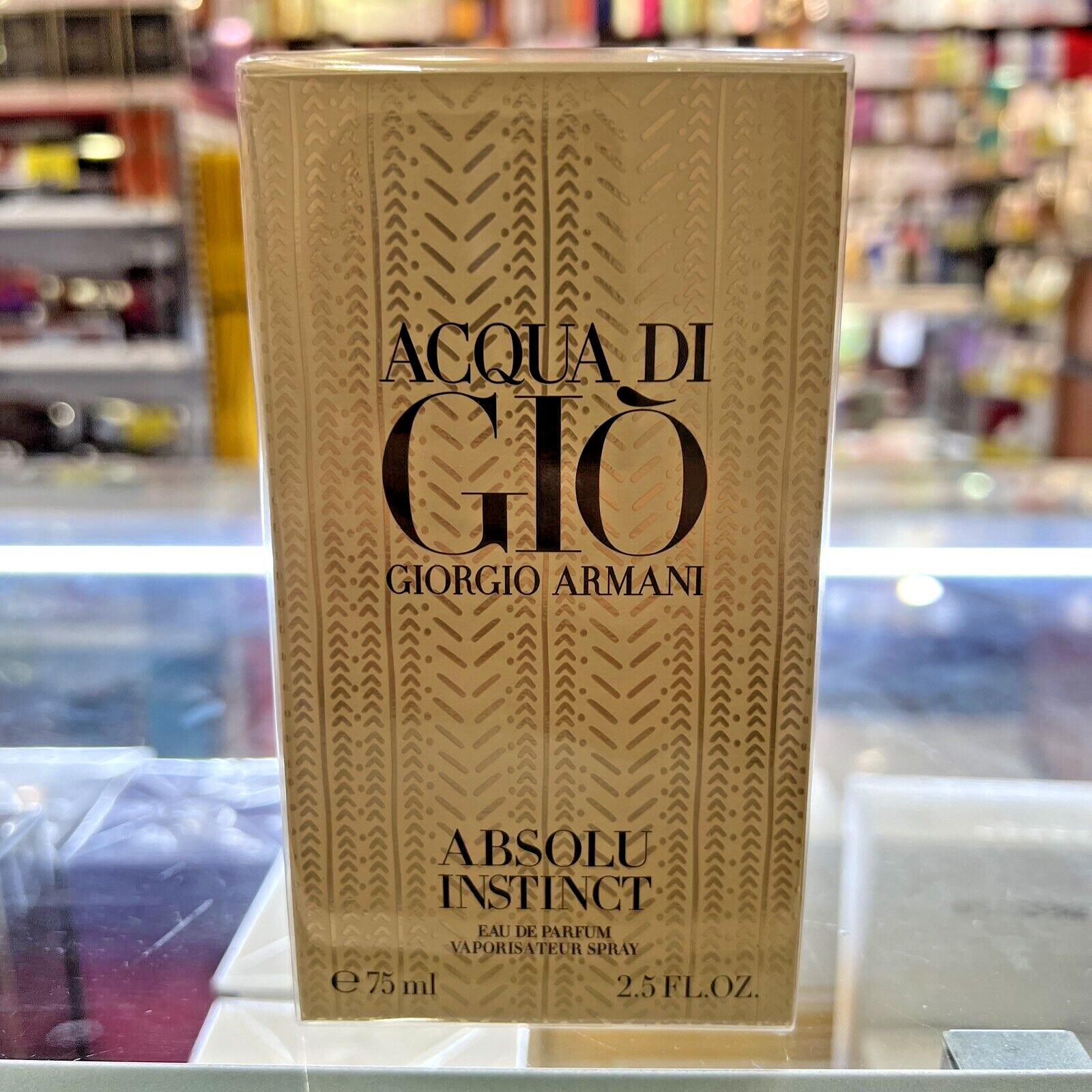 Acqua Di Gio Absolu Instinct Giorgio Armani Men 75ml 2.5 oz Eau de Parfum Spray
